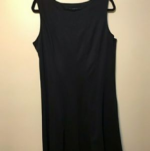 Black sheath dress